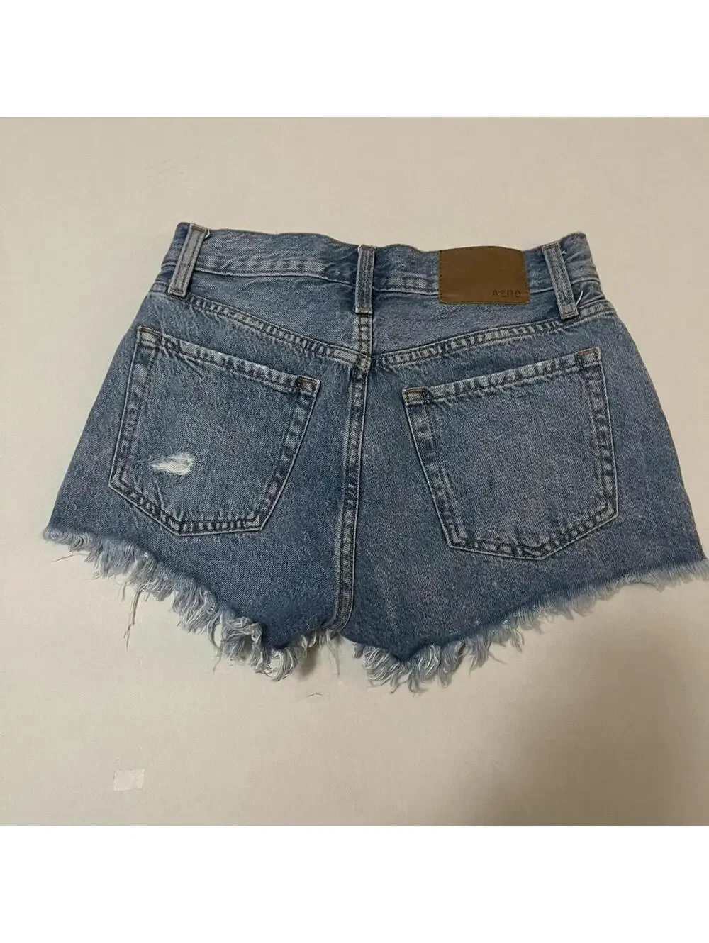 aeropostale denim mini shorts - Picture 7 of 8